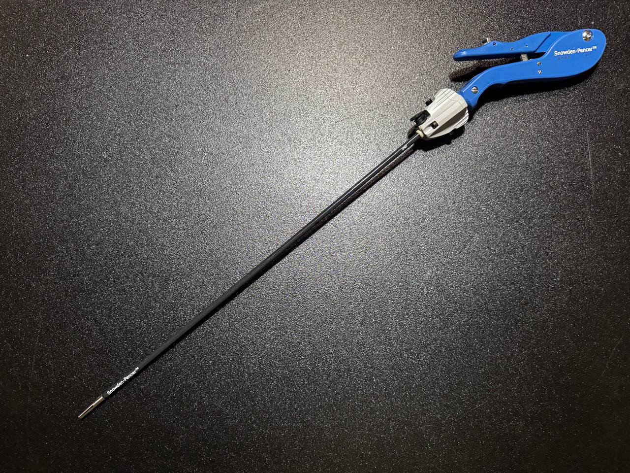 Photo of Snowden-Pencer SP98-8327 Laparoscopic Mayfield Flip Needle Holder, 5mm X 36cm