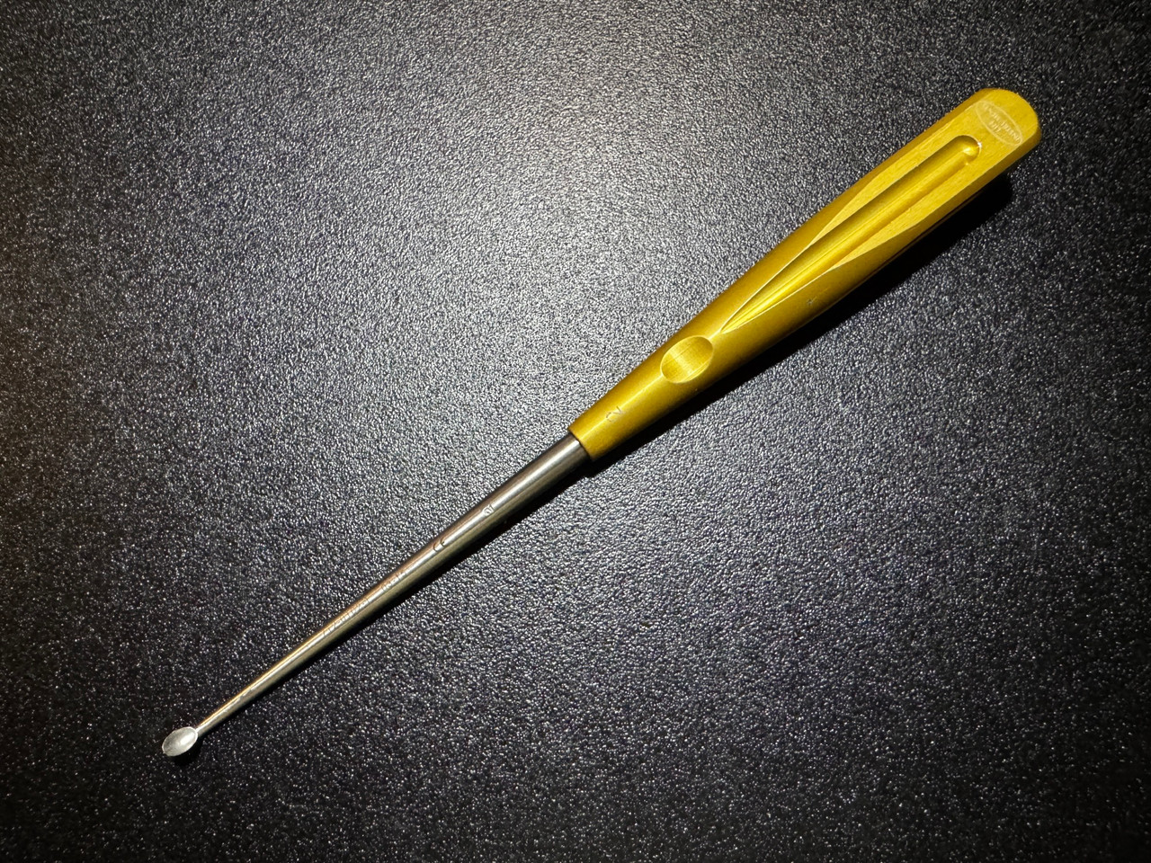 Photo of Life Instruments 712-0102-1 Rainbow Spinal Curette, ANG, #2, 10"
