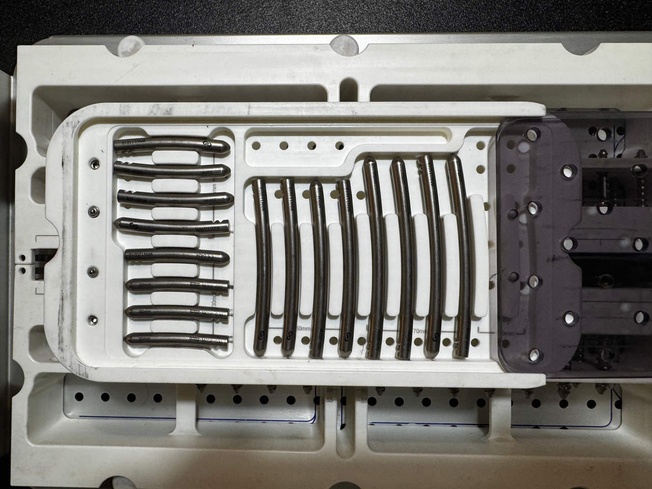 Rod photo of Integrated Spine Concepts Aversion Spinal Fixation Implant & Instrument Set