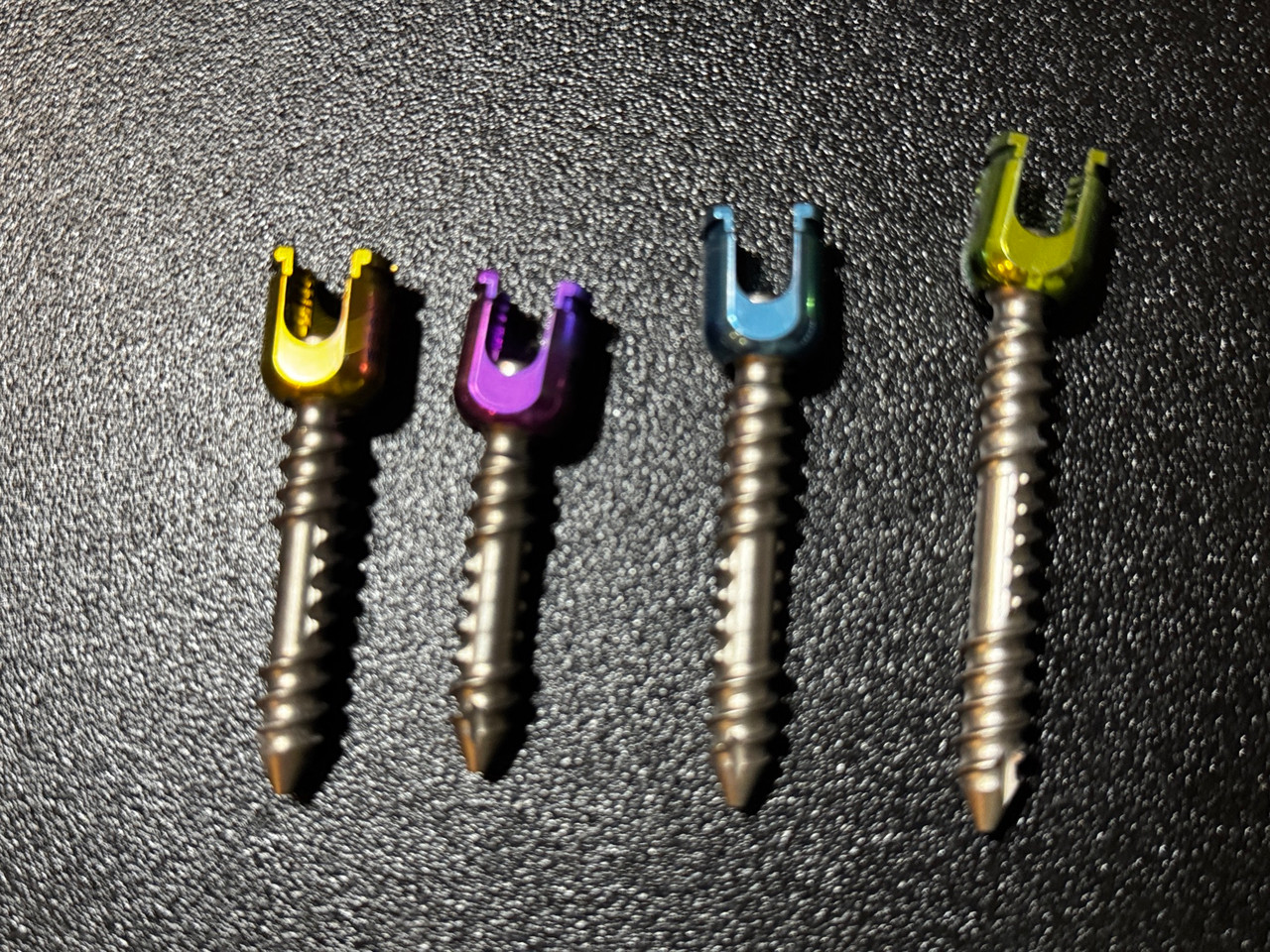 Screw photo of Integrated Spine Concepts Aversion Spinal Fixation Implant & Instrument Set