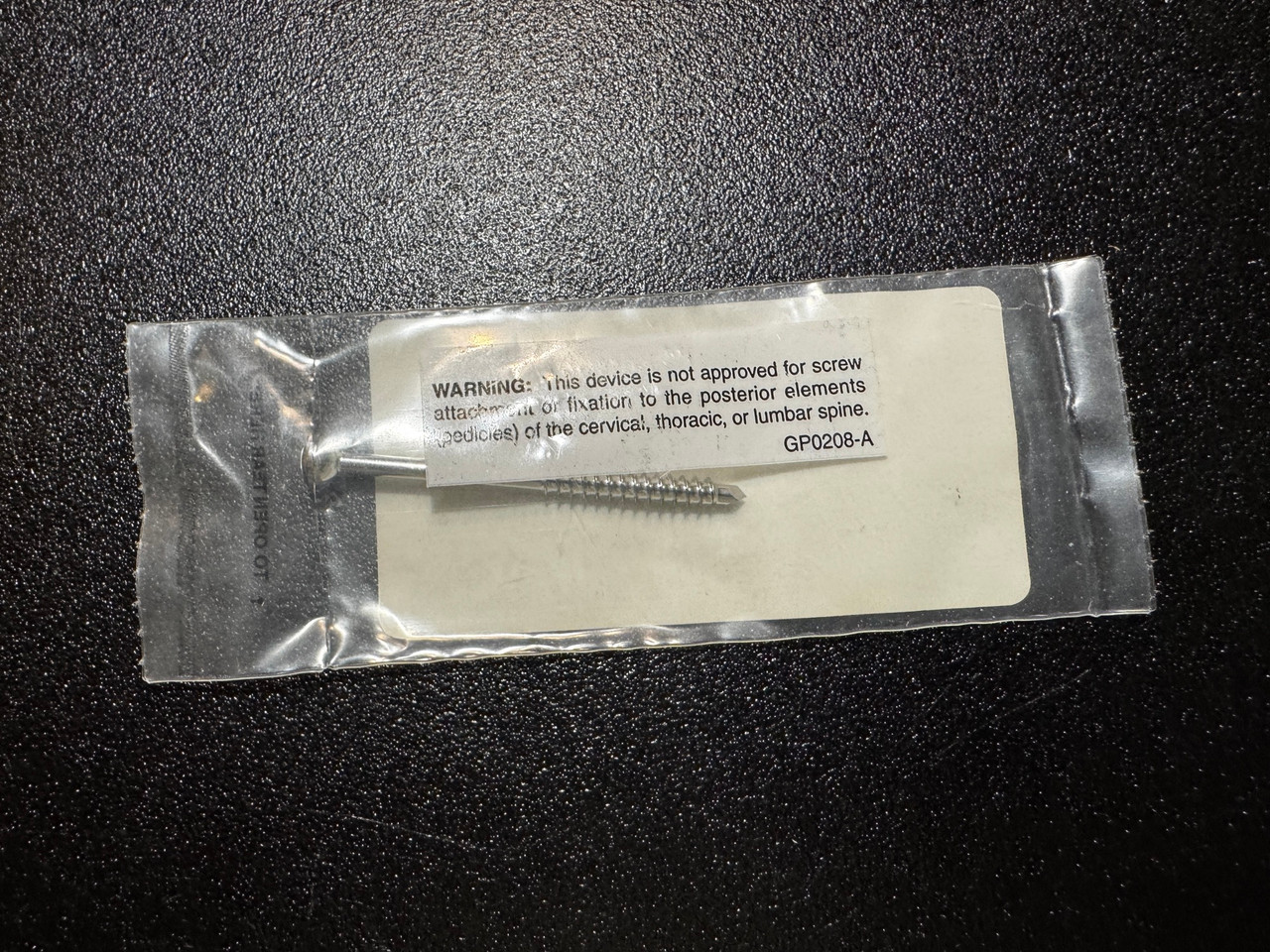Screw photo of Synthes 215.060 4.5mm Malleolar Screw 60mm