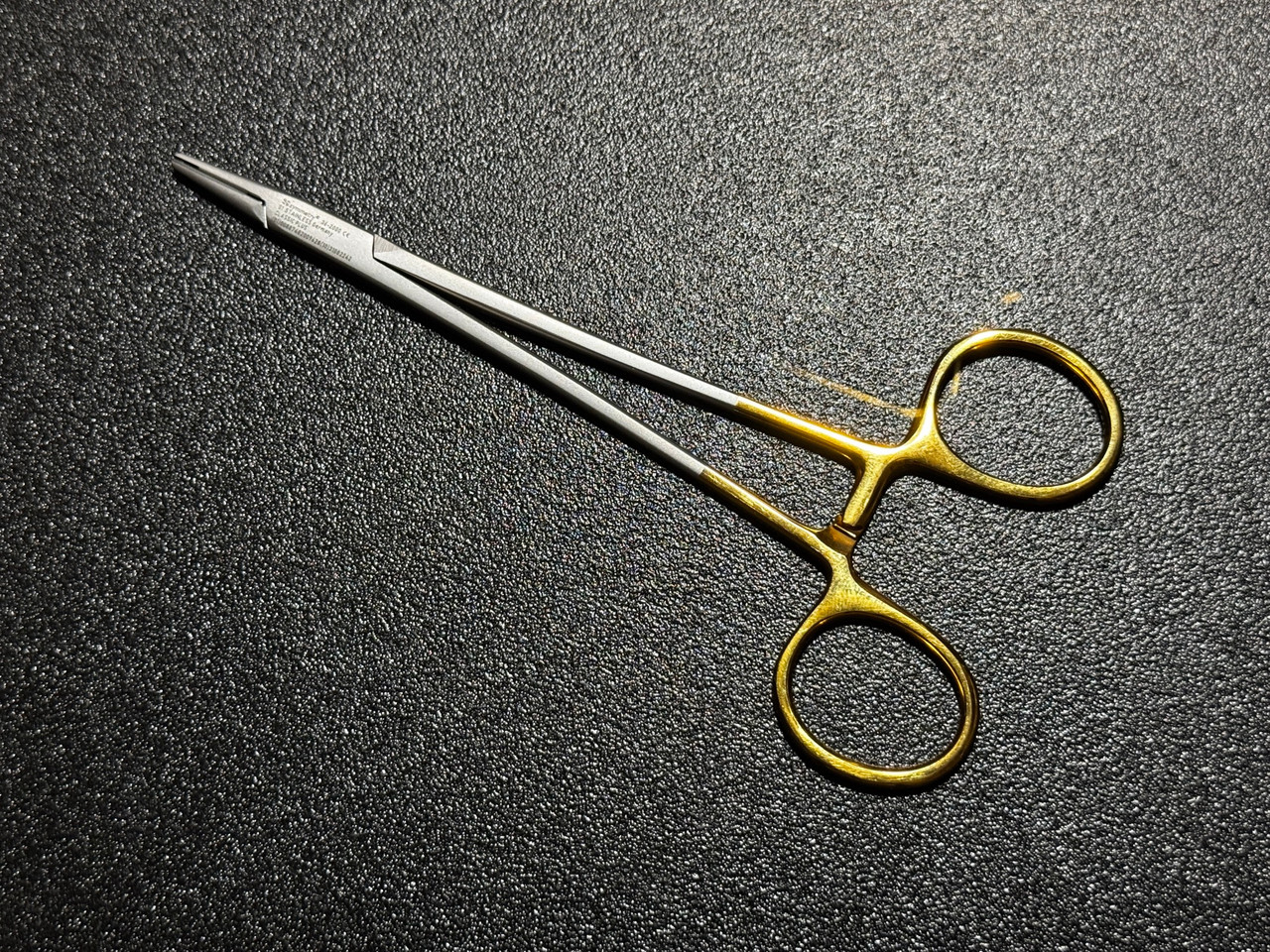 Handle photo of Symmetry 36-2017 Mayo-Hegar Needle Holder, TC, 7" (New)
