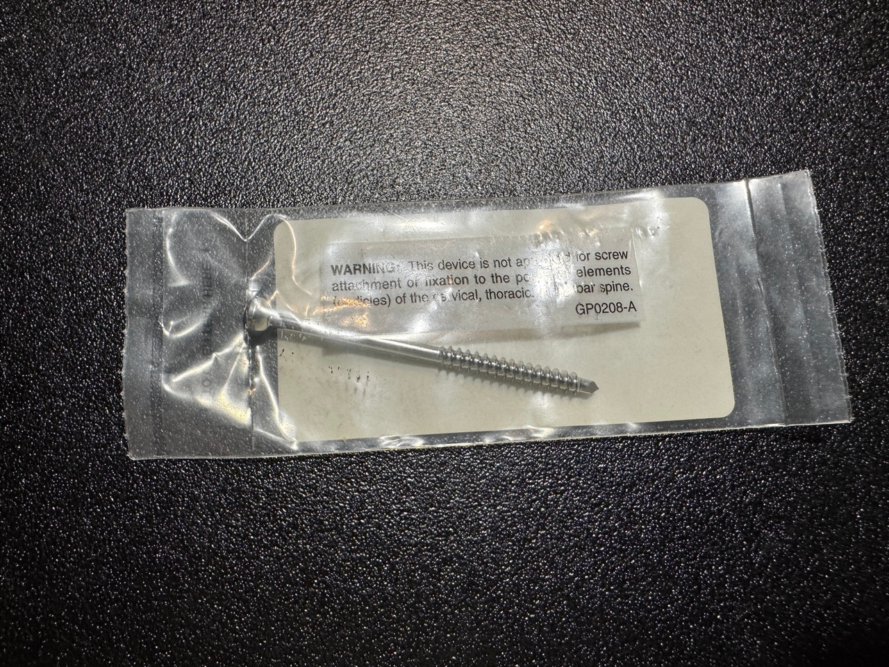 Screw photo of Synthes 215.070 4.5mm Malleolar Screw 70mm