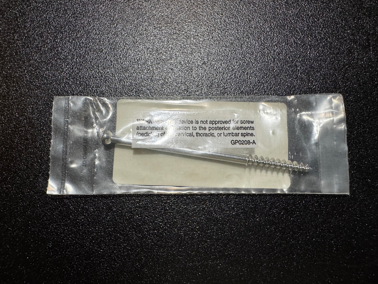 Screw photo of Synthes 217.105 6.5mm Cancellous Screw 32mm Thread, 105mm