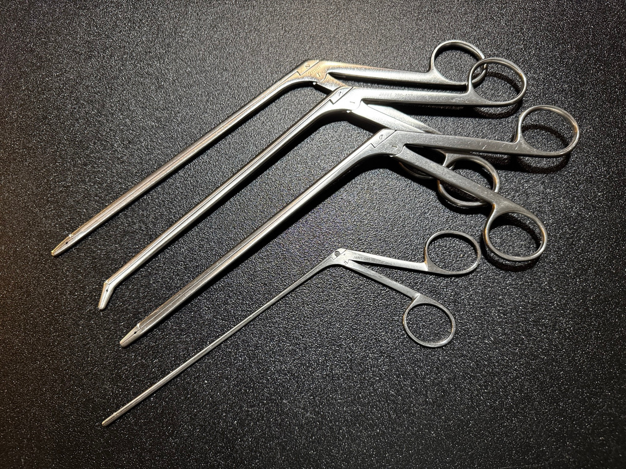 Pituitary rongeur photo of Jarit 285-00S1 Full Laminectomy & Spinal Instrument Set