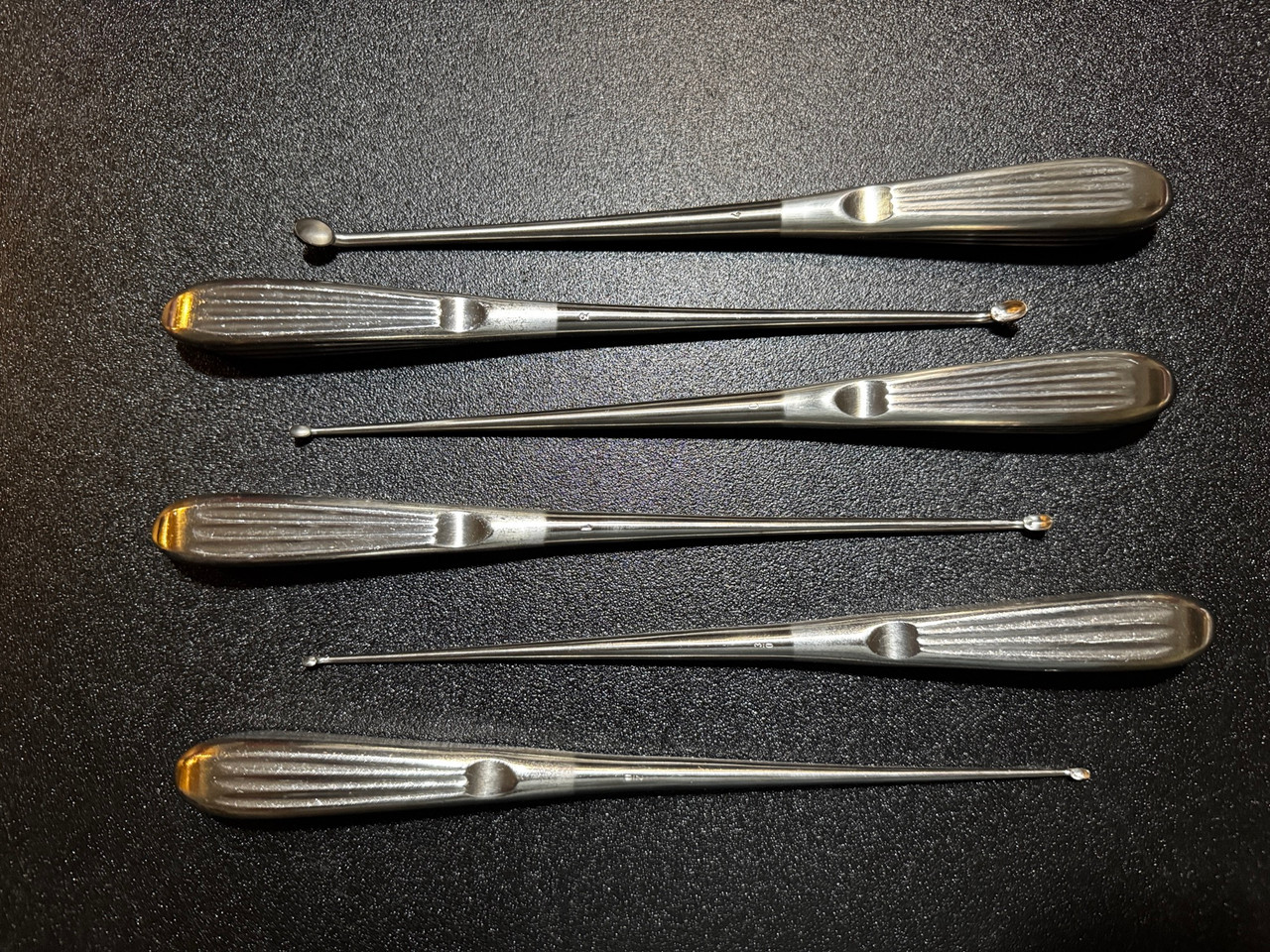 Epstein curettes photo of Jarit 285-00S1 Full Laminectomy & Spinal Instrument Set