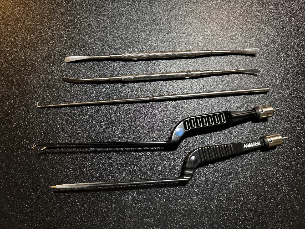 Stryker SilverGlide photo of Jarit 285-00S1 Full Laminectomy & Spinal Instrument Set