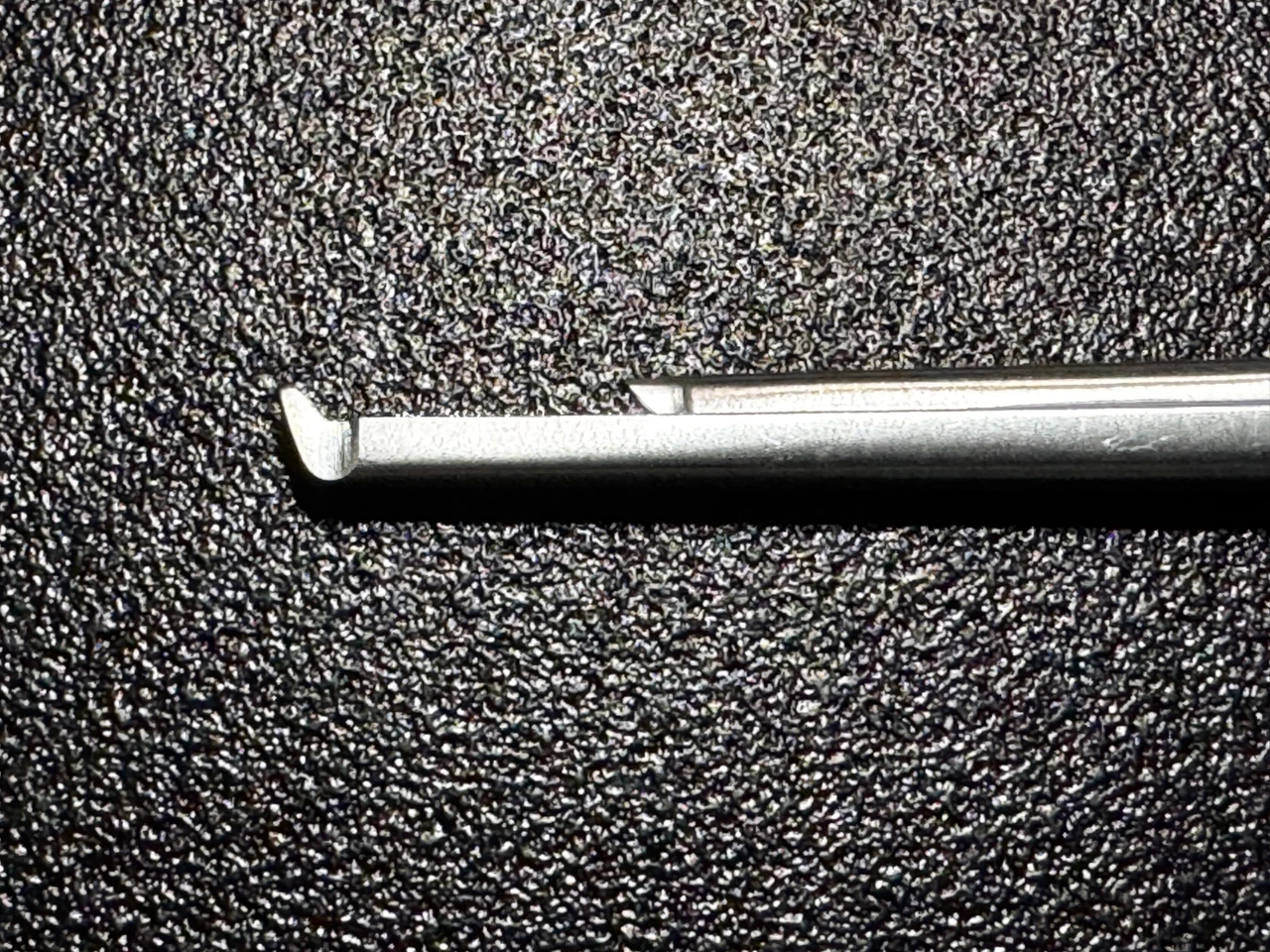 Jaw photo of V. Mueller NL4265-81 Chroma-Line Kerrison Rongeur, 40° Up, 1mm, 8"