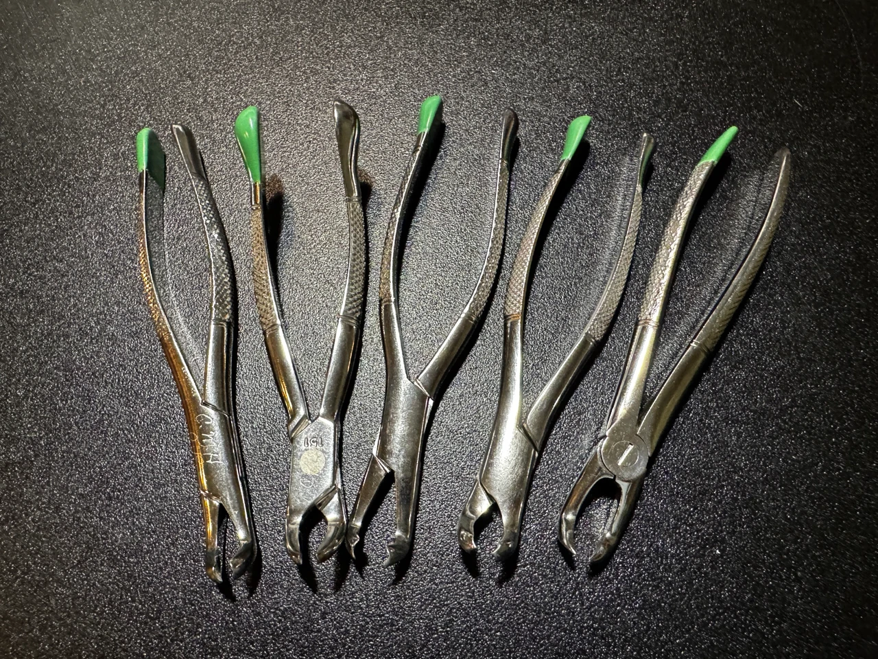 Upper extraction forceps photo of Karl Schumacher Dental Extraction Instrument Set