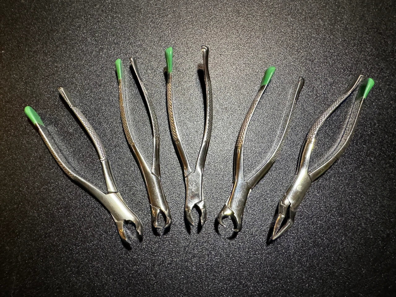 Lower extraction forceps photo of Karl Schumacher Dental Extraction Instrument Set