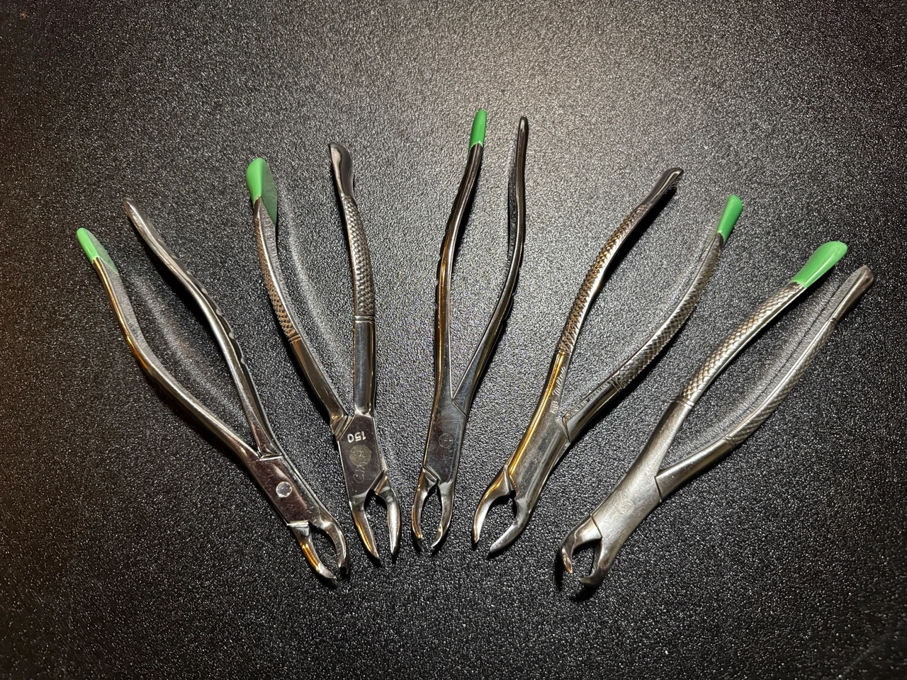 Extraction forceps photo of Karl Schumacher Dental Extraction Instrument Set