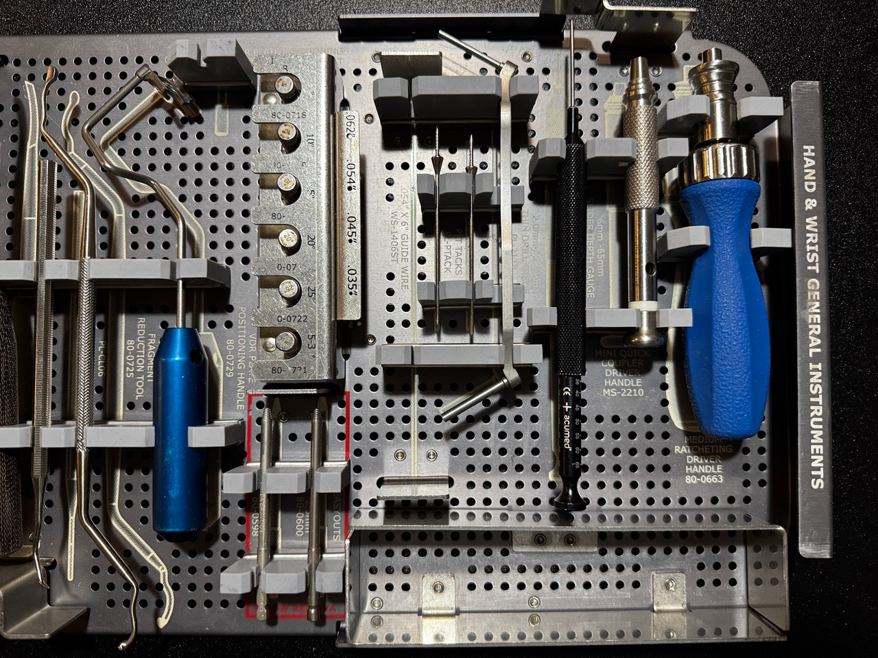 Right side photo of general instrument platter