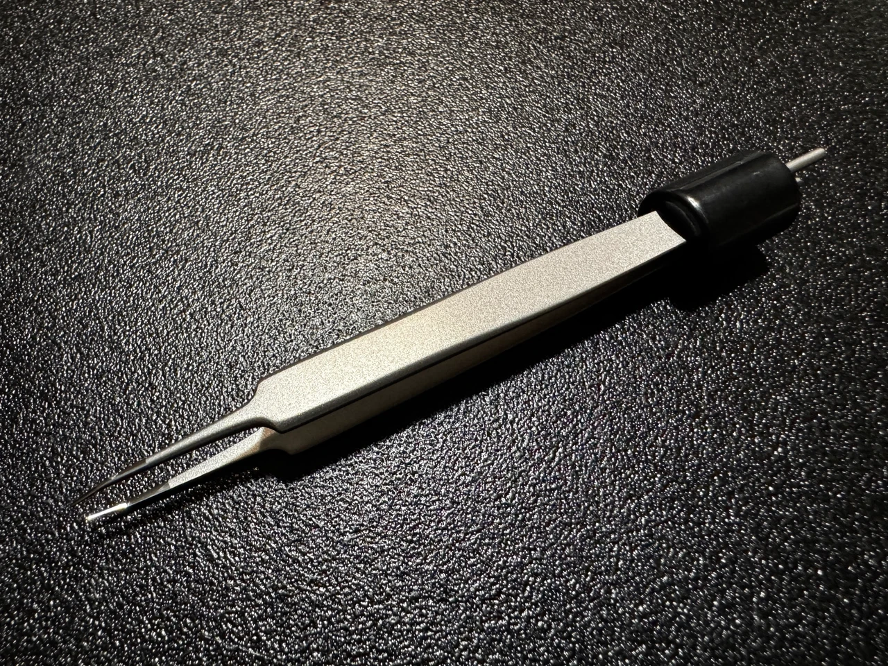 Photo of Symmetry 08-0005 Jewelers Bipolar Forceps, STR, 0.4mm, 4" (New)