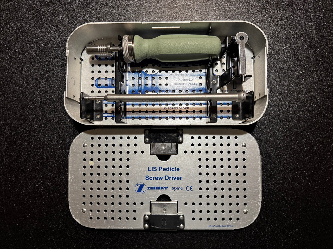 Photo of Zimmer 07.01109.002 LIS Pedicle Screw Driver Set