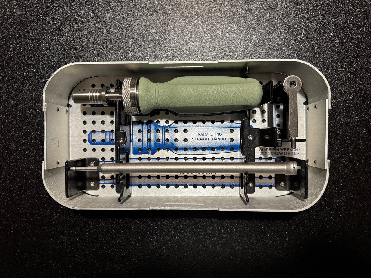 Open photo of Zimmer 07.01109.002 LIS Pedicle Screw Driver Set