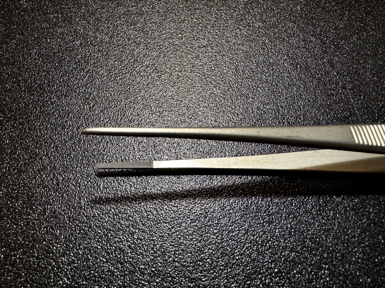Jaw photo of Aesculap BD157R Durogrip Potts-Smith Forceps, TC, 7 ⅞"