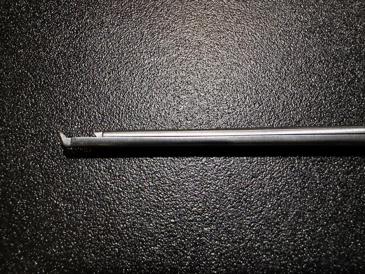 Jaw photo of Ruggles RD4891 Diamond Kerrison, 40° Up, 1mm, 8"