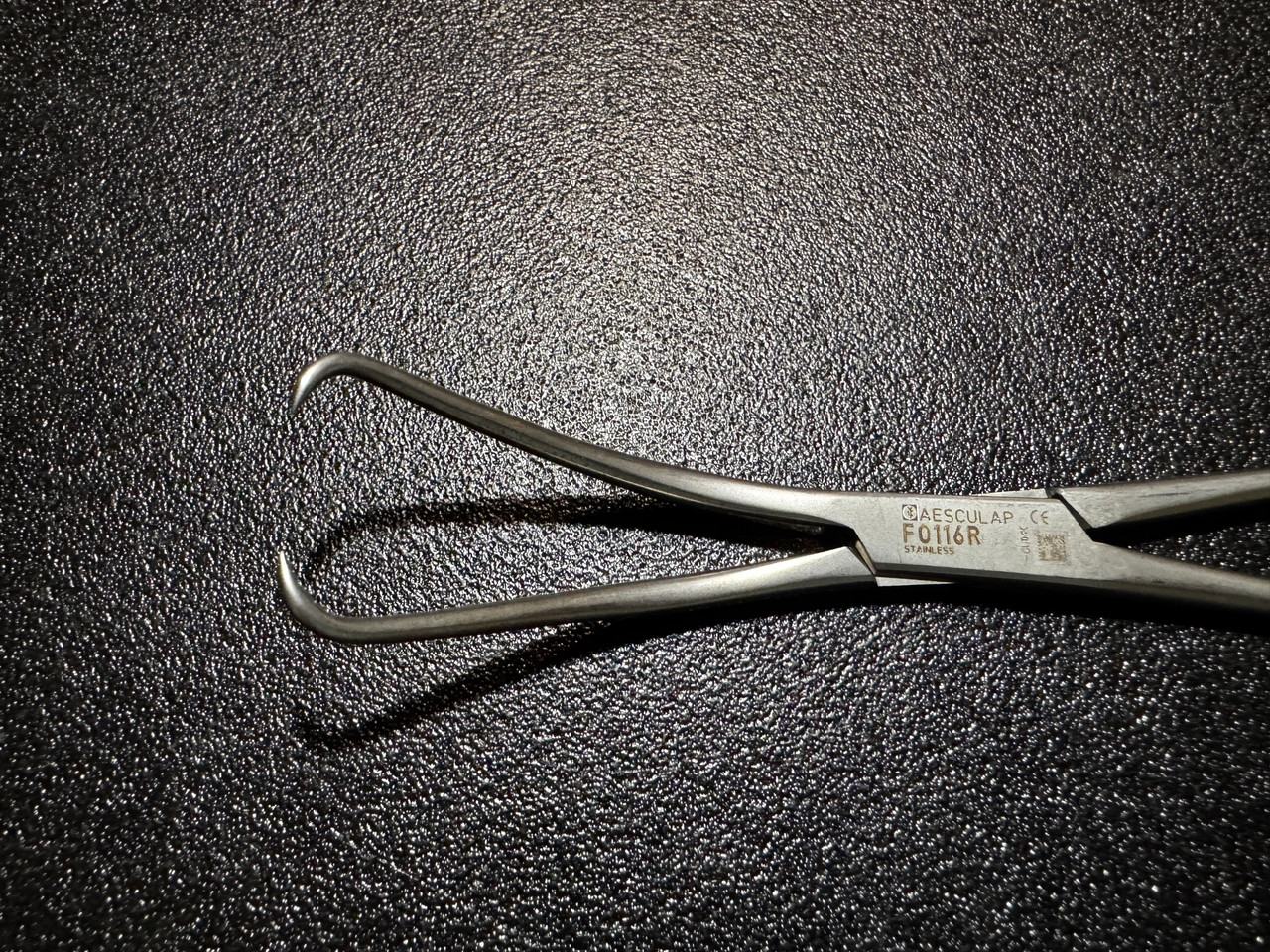 Jaw photo of Aesculap FO116R Reill Bone Reduction Forceps, 6.75"