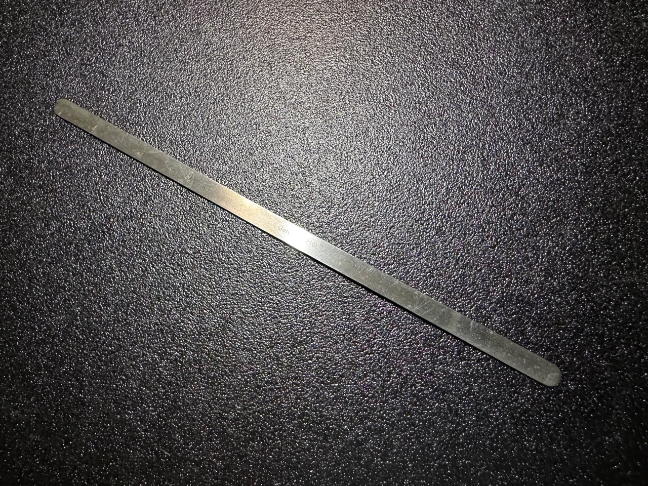 Back photo of Symmetry 22-0051 Davis Brain Spatula 6mm Wide, 7"