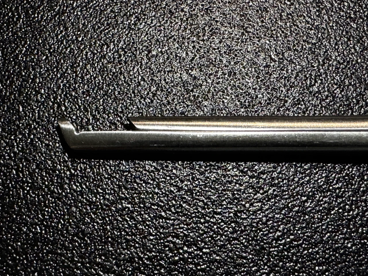 Jaw photo of Symmetry 53-1527 Thin Footplate Cervical Kerrison Rongeur, 40° Up, 3mm, 8"
