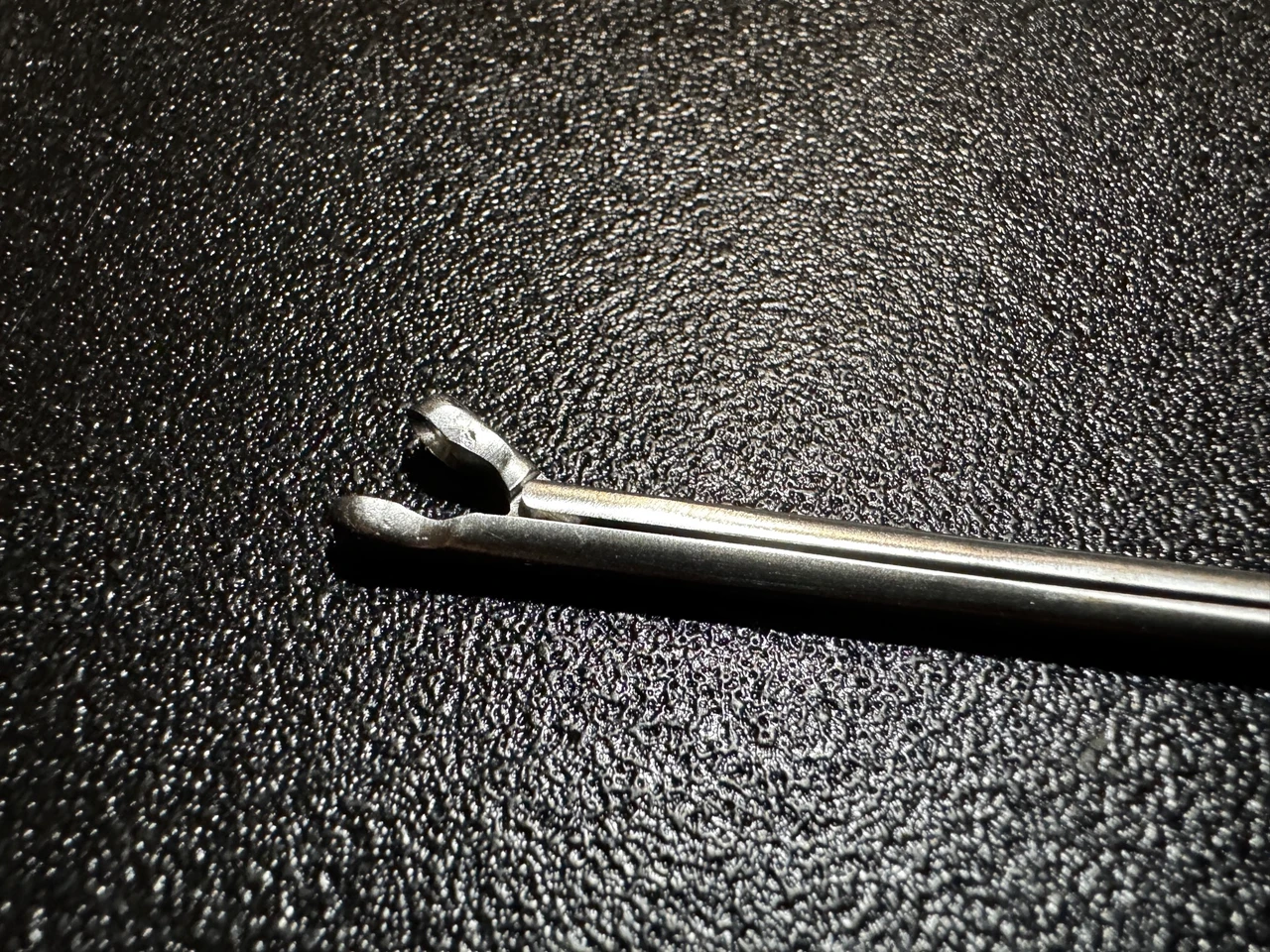 Jaw photo of Pilling 841101 Kaiser-Pilling Biopsy Forceps, Rigid, Slightly CVD, 4mm, 11"