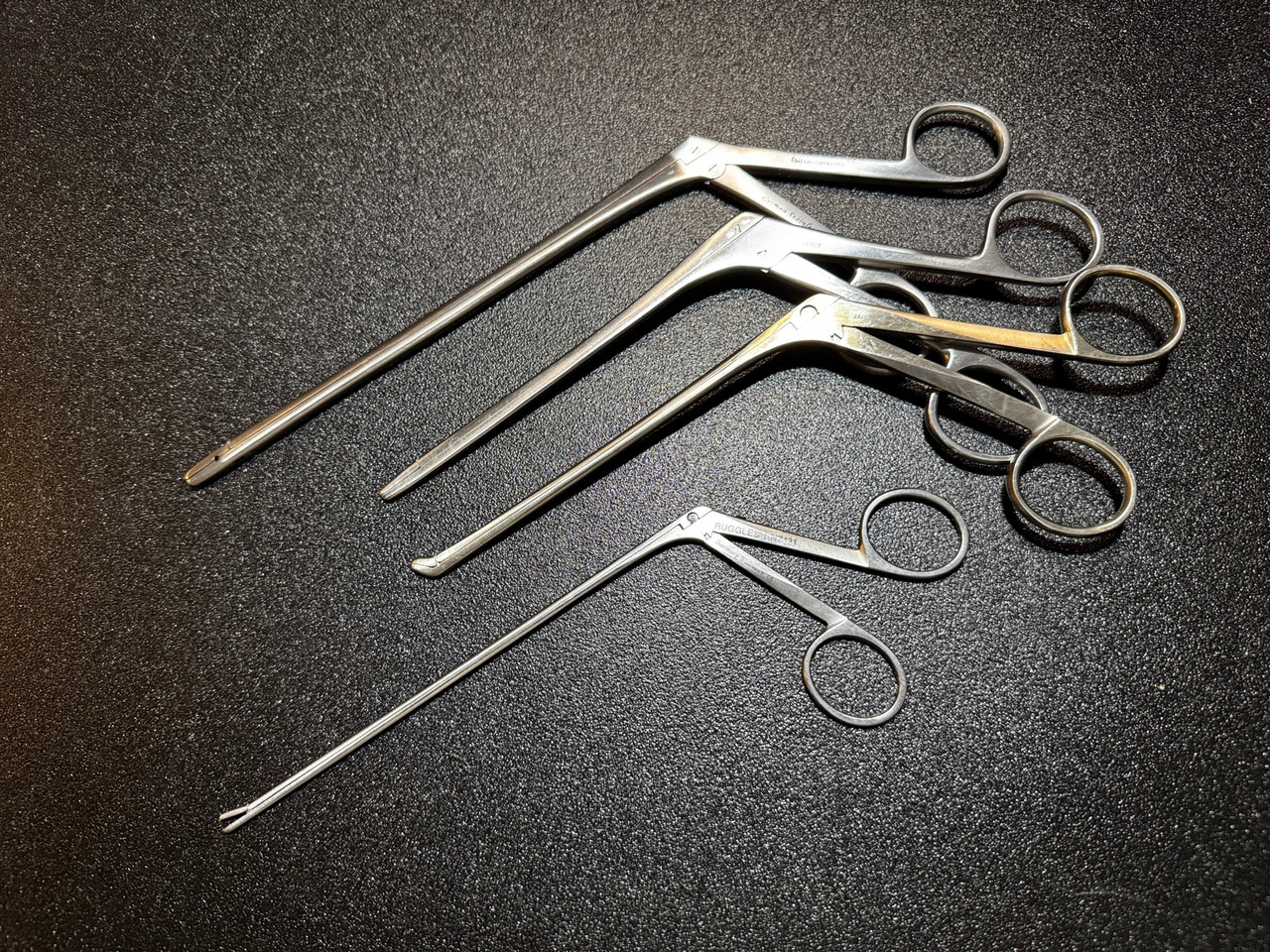 IVD rongeur photo of Jarit 280-06LS2 Large Cervical Laminectomy Instrument Set