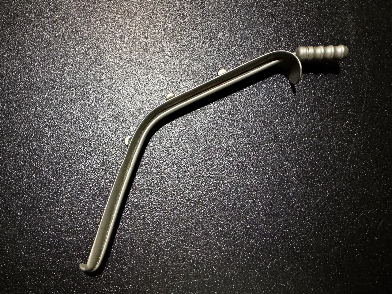 Photo of Stryker 01-09510 Bremerich Mandibular Channel Retractor, Fiber Optic w/ Suction