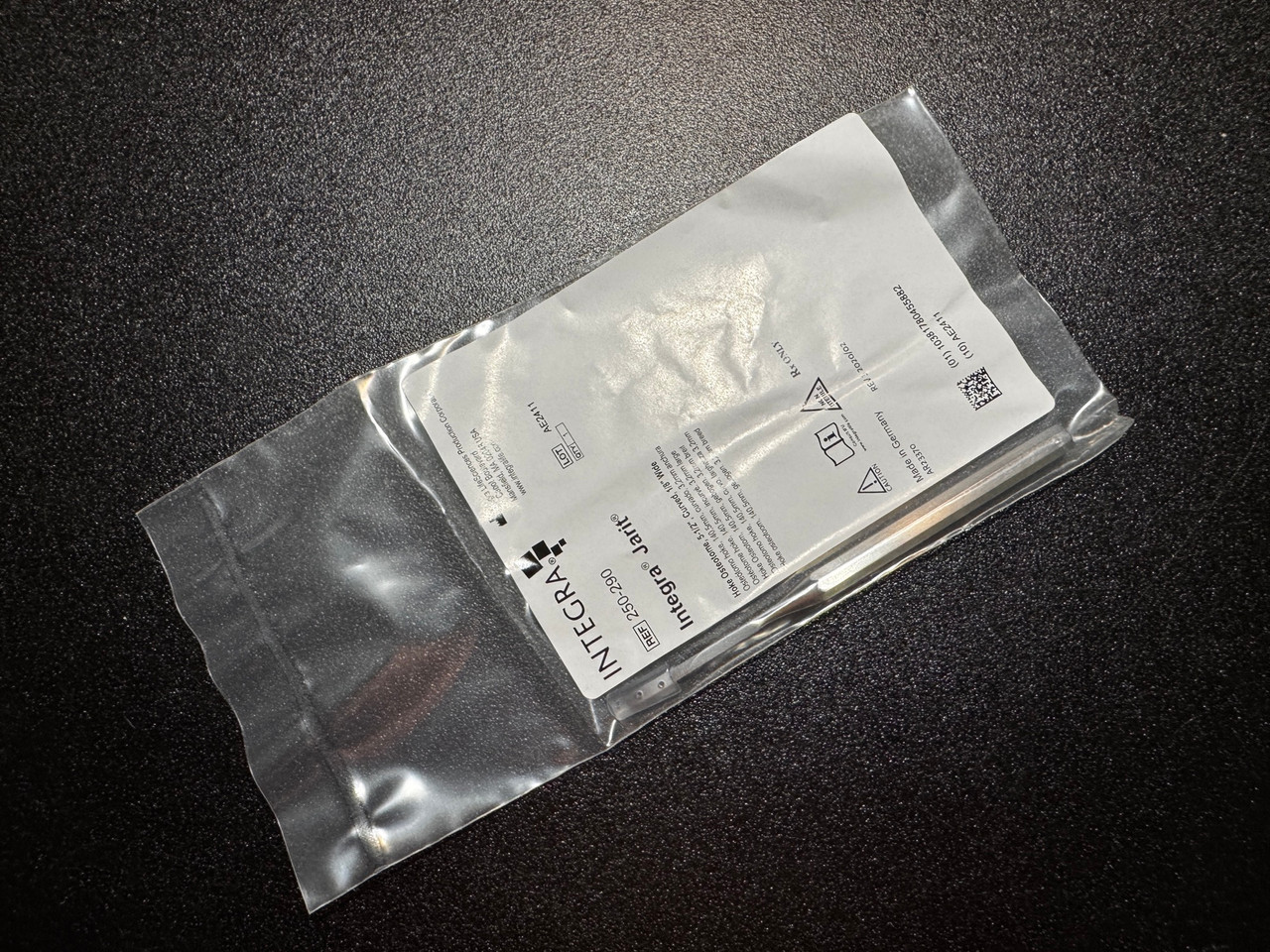 Package photo of Jarit 250-290 Hoke Osteotome, CVD, 3mm (New)