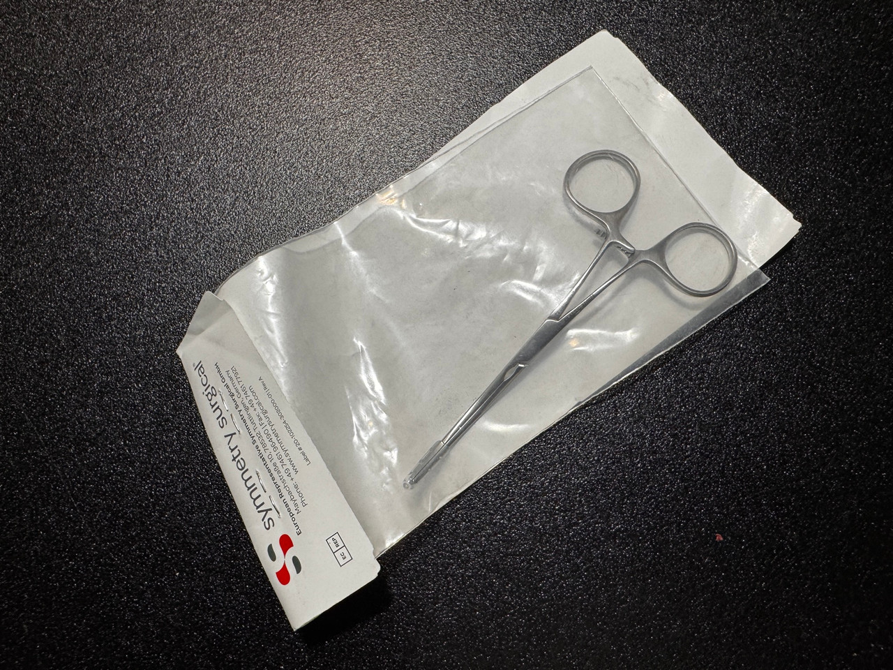 Photo of Symmetry 37-1074 DeBakey Bulldog Clamp, S-Curve, 5" (New)