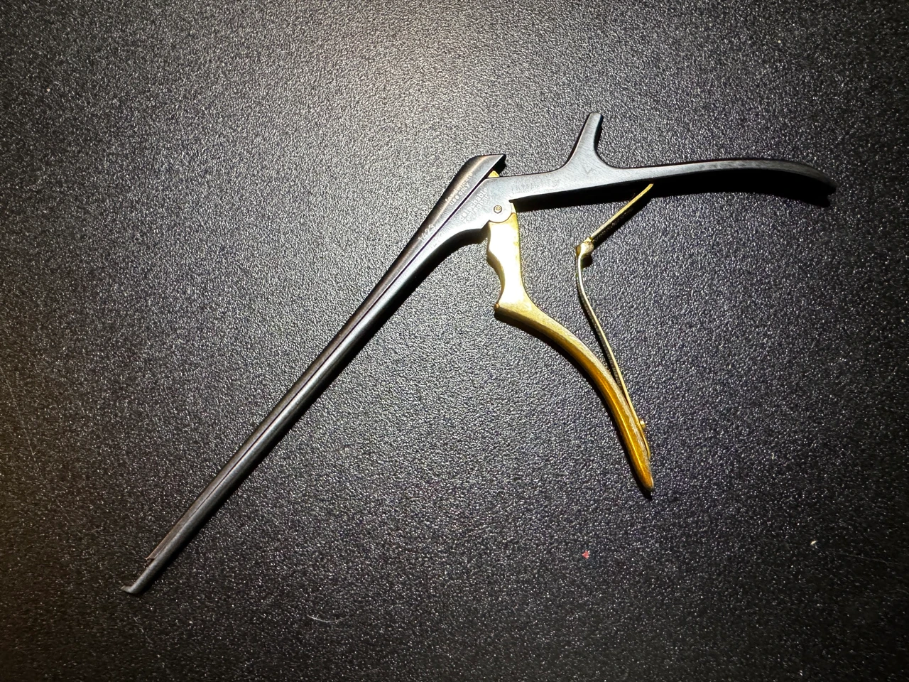 Photo of Aesculap FK964B Detachable Noir Kerrison Punch, 4mm, Ejector, 40° Up, 8"
