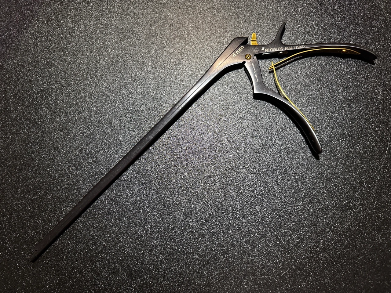 1mm photo of Ruggles RD4119XDT Detachable Diamond Micro Kerrison Rongeur Set, 11"