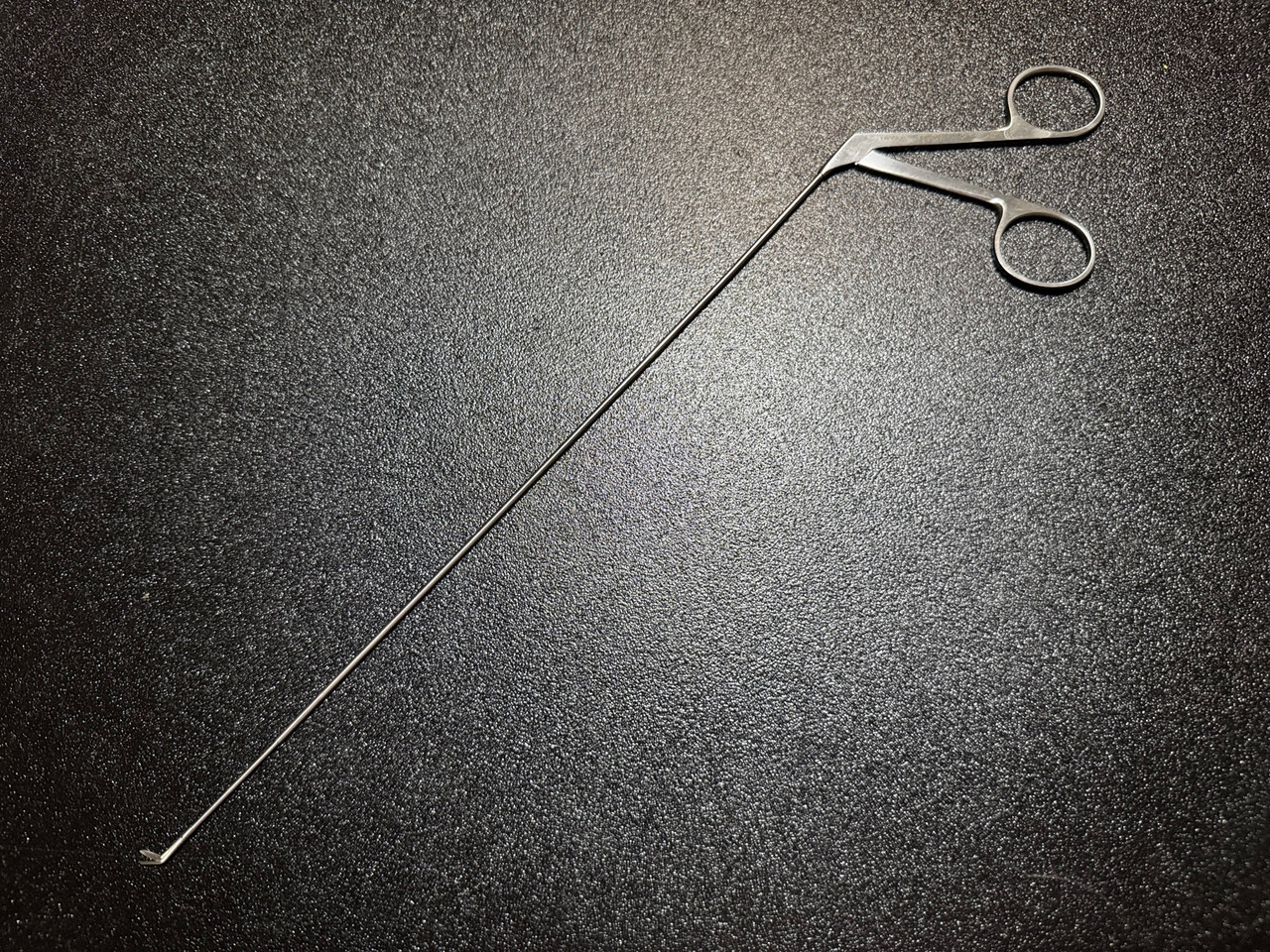 Photo of Aesculap OP313R Micro Laryngeal Scissors, ANG Up, 9.75"