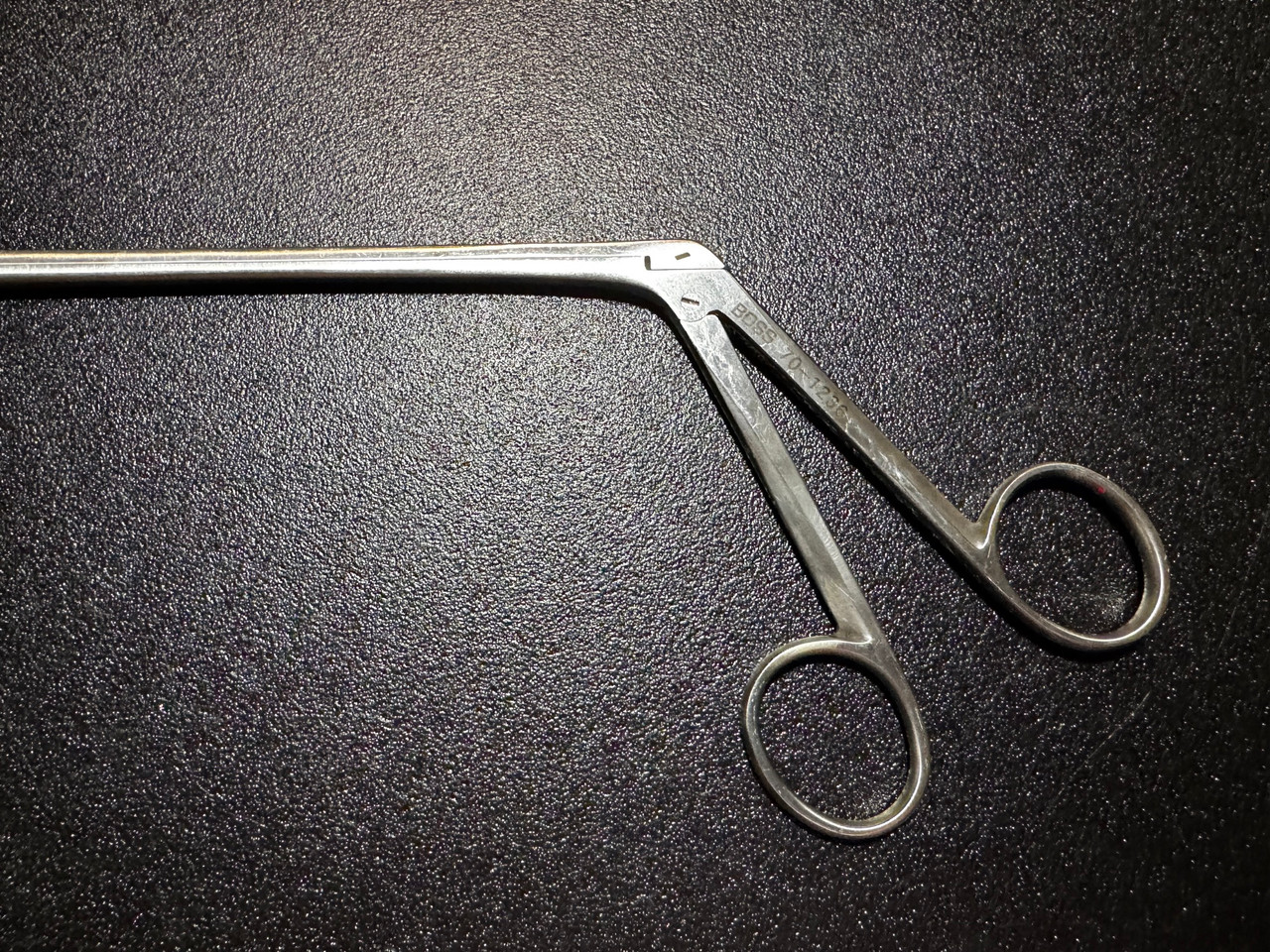 Handle photo of BOSS 70-1236 Spurling BOSS IVD Rongeur, STR, 5 X 10mm, 10"