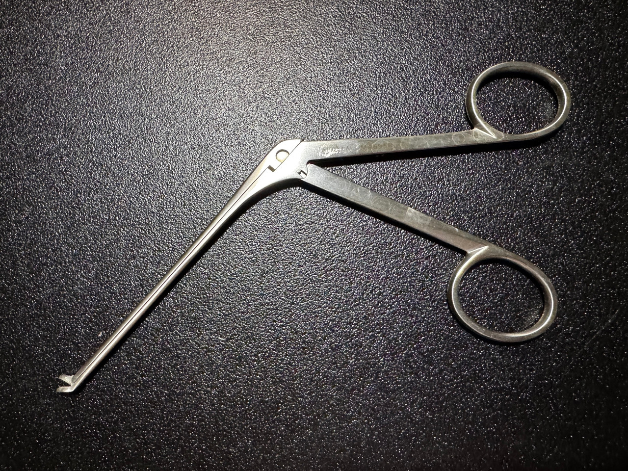 Photo of Aesculap MA695R Pediatric Blakesley Thru-Cut Forceps, ANG, 2.5mm