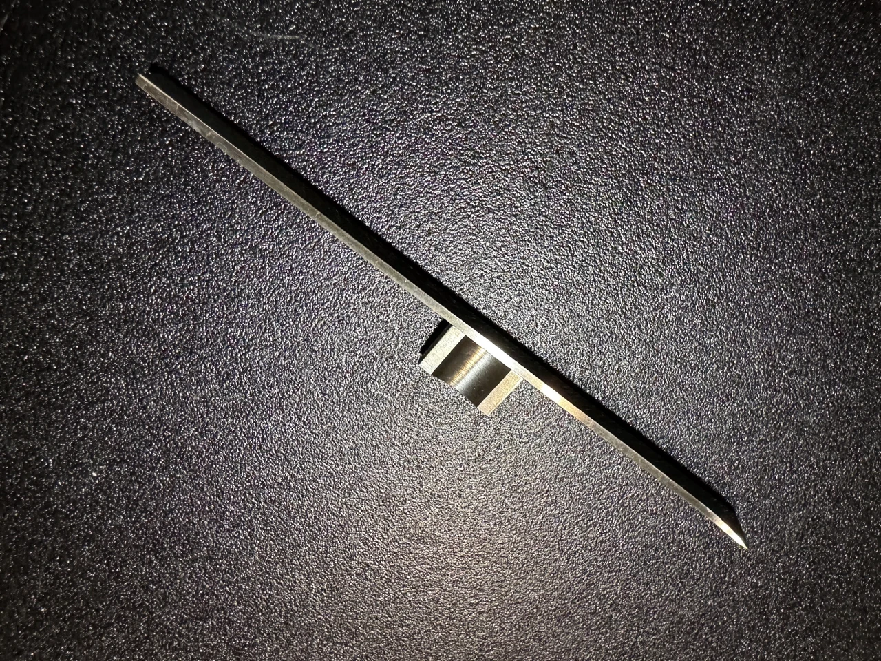 Side photo of Aesculap MB389R Rubin Osteotome, 14mm, 6.5"