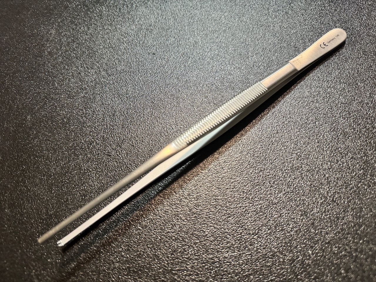 Photo of Codman 30-4156 Tissue Forceps, 1 X 2 Teeth, 10"