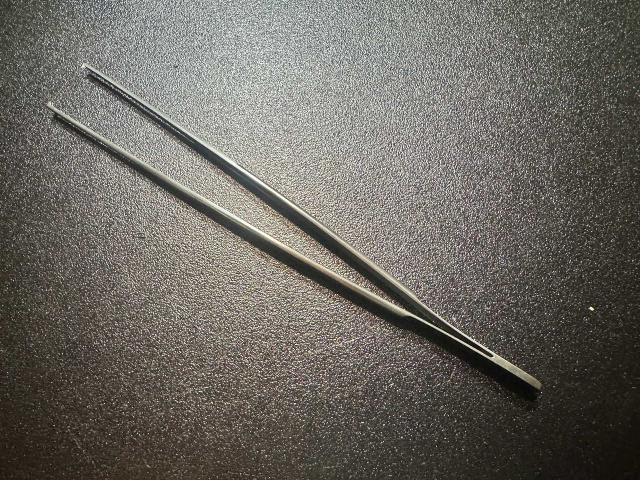 Top photo of Codman 30-4156 Tissue Forceps, 1 X 2 Teeth, 10"