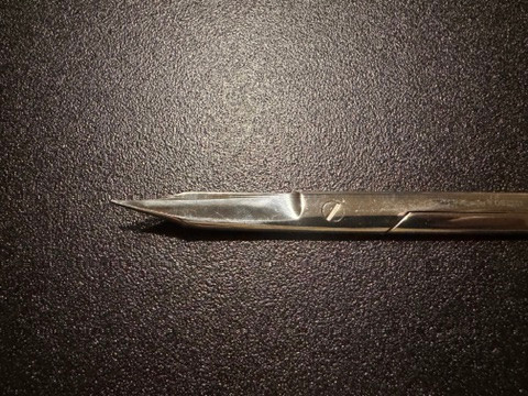 Blade photo of V. Mueller OS5241 Martin Cartilage Scissors, CVD, 8"