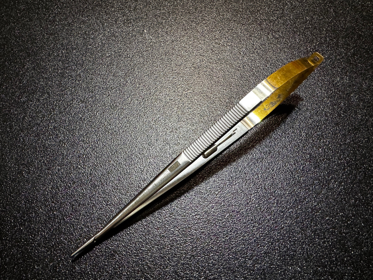 Photo of Aesculap BM004R Durogrip Castroviejo Needle Holder, TC, 7"