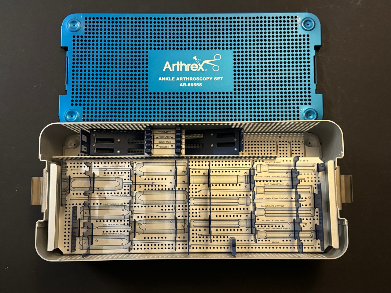 Arthrex AR-8655C Ankle Arthroscopy Instrument Case