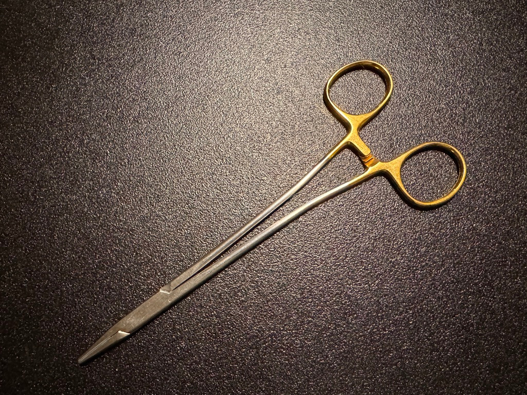 Photo of Jarit 121-200 Sarot Needle Holder, Carb-Bite, 7.25"