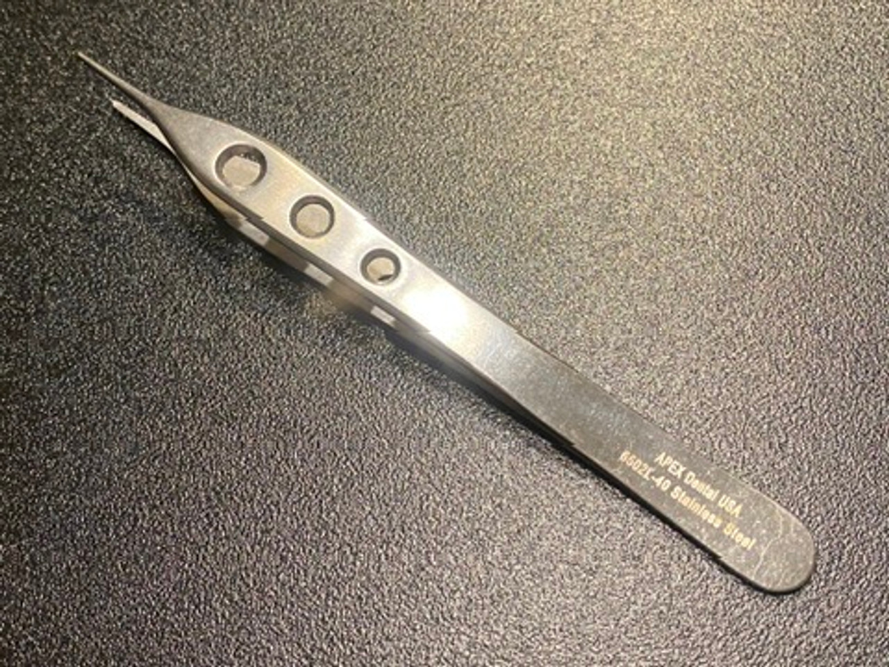 Handle Photo of Dental USA 6502L Adson Forceps, 1 X 2 Teeth, 6"