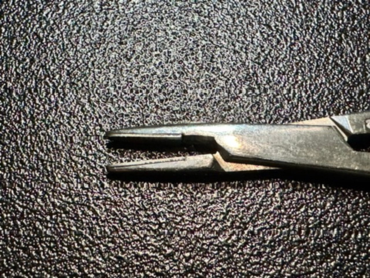 Jaw photo of Codman 36-1015 Halsey Needle Holder, TC, 5"