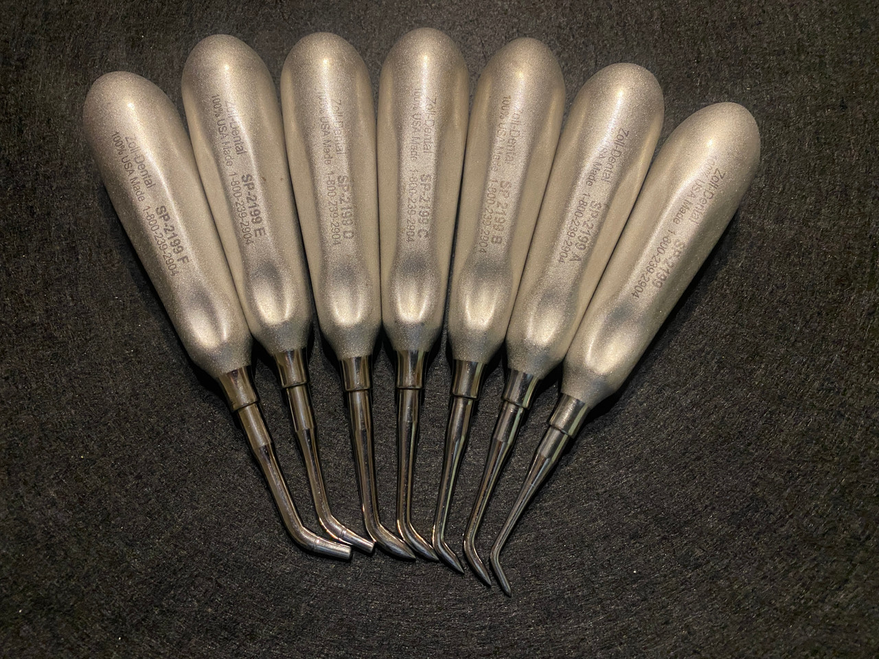 矯正用品・補助ベルト BonvolantGraduatedCompressionHighSocksLL Zoll-Dental SP-2199 Cogswell Elevator Set (7) For Sale