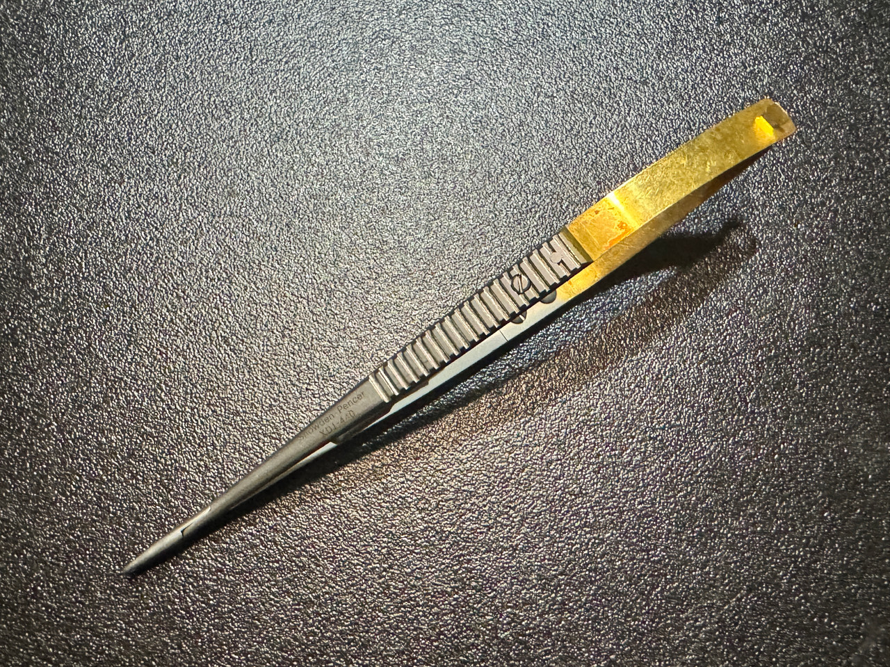 Photo of Snowden-Pencer 32-0440 Diamond-Jaw Castroviejo Needle Holder, 5.25"