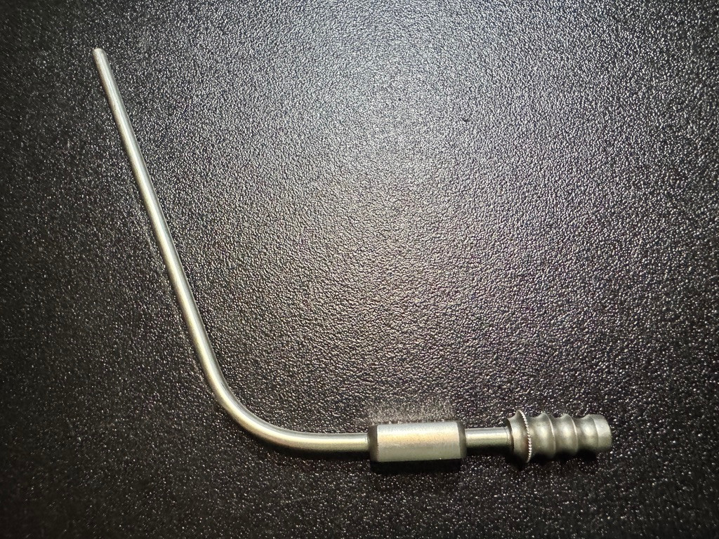 Bottom photo of V. Mueller NL1903 Frazier Suction Tube, 12FR