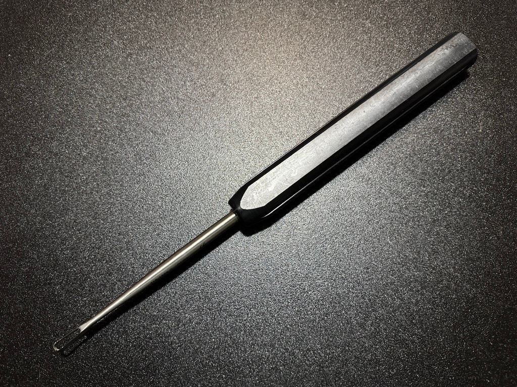 Photo of Life Instruments 719-1508-0 O'Brien Long Handle Curette, 8mm, 15"