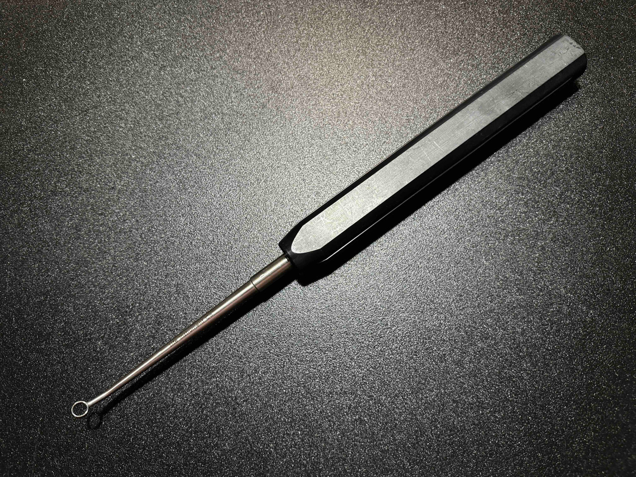 Photo of Life Instruments 711-1503-1 Long Handle Cone Ring Spinal Curette, ANG, #3