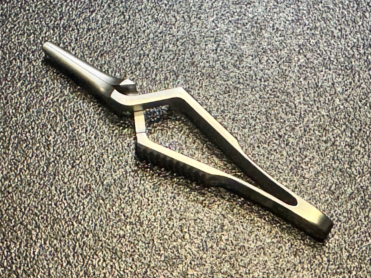 Top photo of BOSS 65-6801 DeBakey Bulldog Clamp, STR, 8 cm