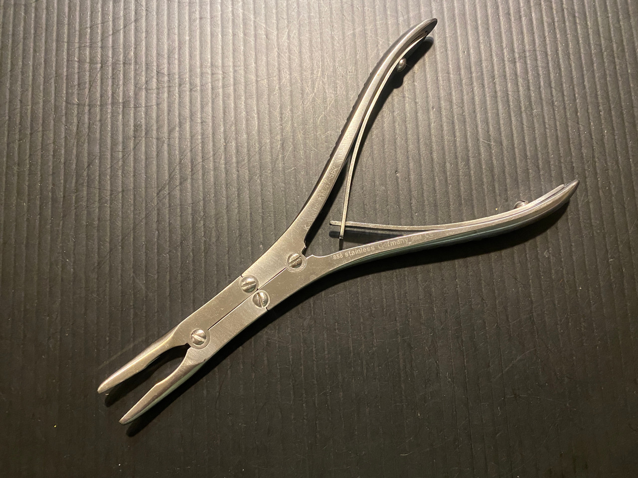 KMedic 47-562 Kleinert-Kutz Synovectomy Rongeur, CVD, 6 1/8